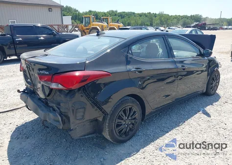 2016 Hyundai Elantra Se из США, поврежденный, VIN 5NPDH4AE6GH716541